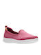 Step Allena Lo Γυναικεία Slip-On Πάνινα Ροζ