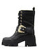 Women's Ankle Boots with High Heel Black