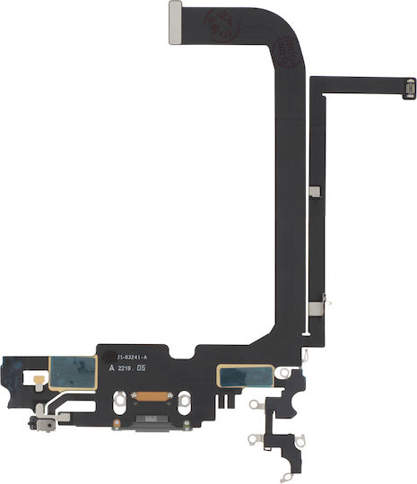 Relife Lightning-Ladeanschluss iPhone 13 Pro Max Mikrofon Grau