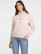 Guess Women's Hooded Sweatshirt Pink