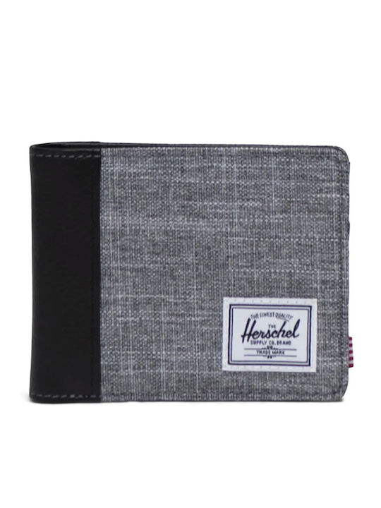 Herschel Hank Ανδρικό Πορτοφόλι με RFID Γκρι