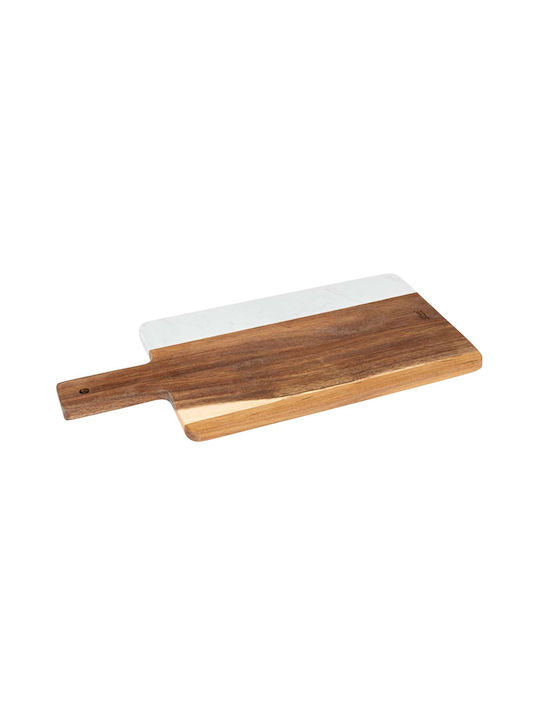 Wooden Cheese Serving Platter 42x20cm