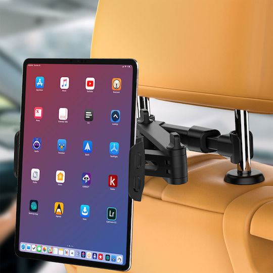 Suport Auto Telefon Suport Auto 360° Rotativ Tetieră Linq Negru