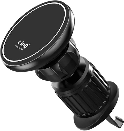 Linq Magsafe 15W Стойка за кола за вентилационна решетка Черна