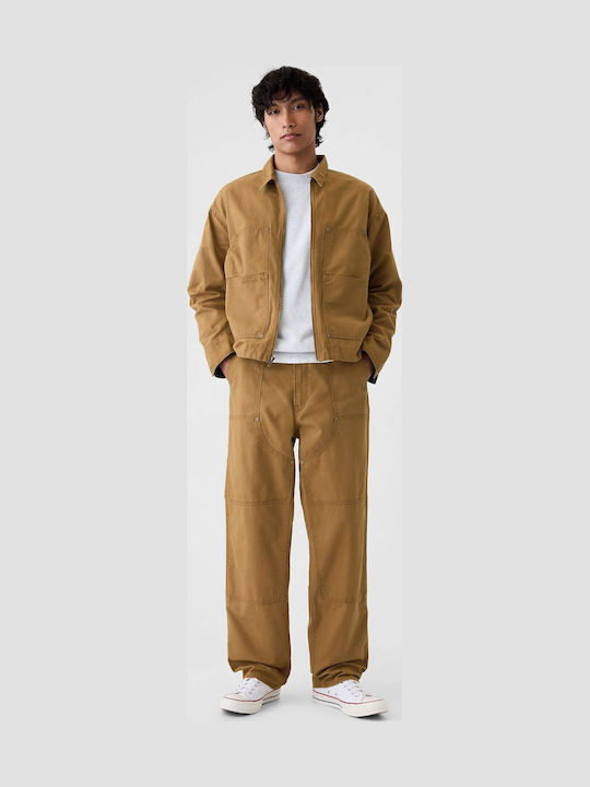 Мъжки Дънкови Панталони Khaki Brown