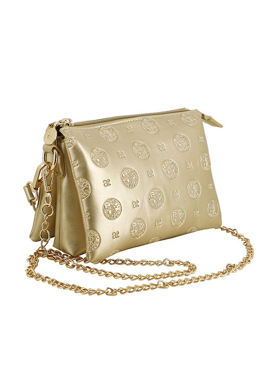 Abel & Lula Kinder Rucksack Umhängetasche Gold