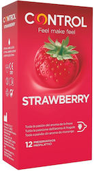 Control Feel Make Feel Προφυλακτικά 12τμχ 54mm Strawberry