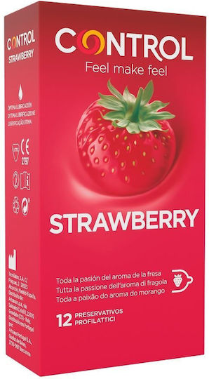 Control Feel Make Feel Kondome 12 Stück 54mm Strawberry