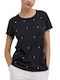 Γυναικείο T-shirt Μαύρο