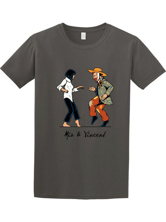 Gildan T-shirt Γκρι