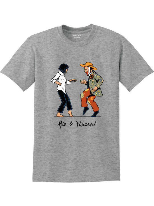 Gildan T-shirt Γκρι