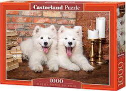 Samoyed Puppies Say Hello Puzzle 2D 1000pcs
