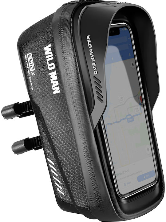 Wildman 1L Waterproof Bike Bag Touch Dual Attac...