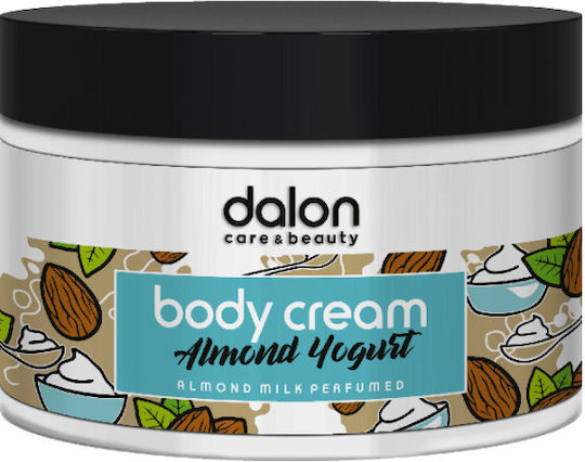 Dalon Almond Yogurt Moisturizing Cream Body for All Skin Types 100ml