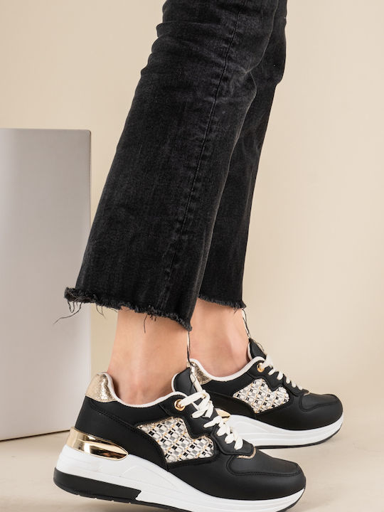 Alta Moda Femei Sneakers Negre