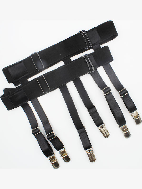 Black Men's Shirt Suspenders 60cm 70cm Black Men's Shirt Suspenders 60cm 70cm