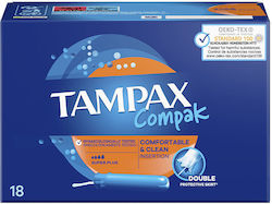 Tampax Ταμπόν με Εφαρμογέα για Αυξημένη Ροή 18τμχ
