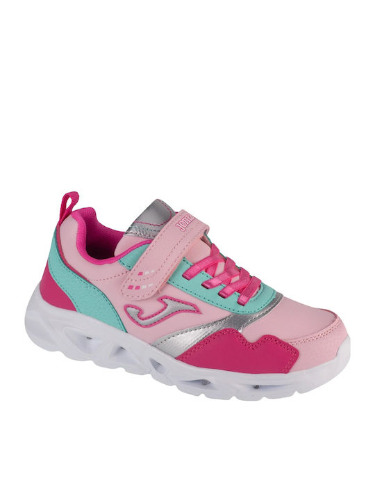 Joma Star Jr Παιδικά Sneakers με Σκρατς Ροζ