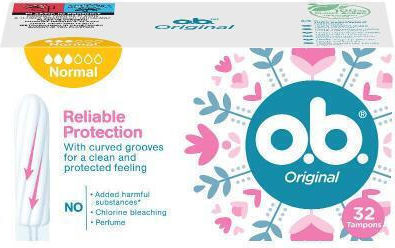 O.B. O.B. Tampons Original Normal for Normal Flow 32 pcs