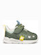 Kids Sneakers Anatomic with Scratch Green