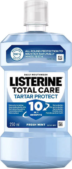 Listerine Total Care Tartar Protect Στοματικό Διάλυμα κατά της Πλάκας 250ml