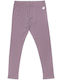 Kids Legging Long Purple Glossy