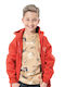 Energiers Kids Sweatshirt Cardigan with Hood Red Pepper