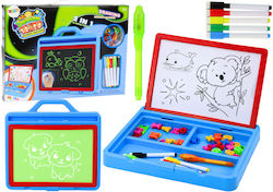 Lean Toys Drawing Board Light Πίνακας Μαγνητικός Διπλής Όψης 32.5x32.5x32.5εκ.