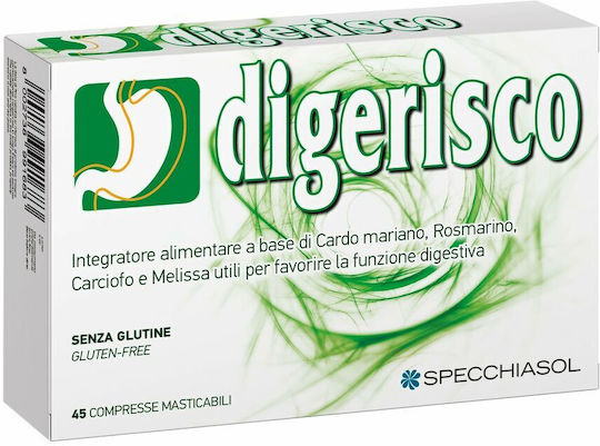 Specchiasol Digerisco Special Food Supplement 45 chewable tabs