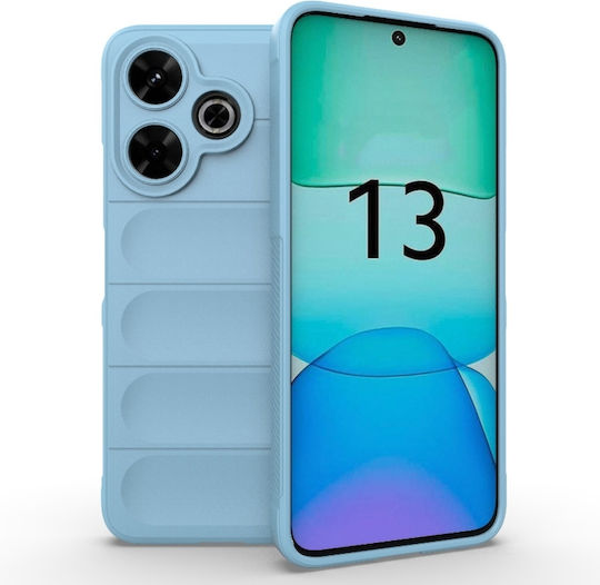 Magic Shield Back Cover Σιλικόνης Γαλάζιο (Redmi 13 / Poco M6 4G)