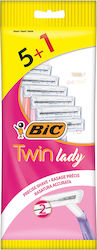 Bic Twin Lady für empfindliche Haut 6Stück 338022