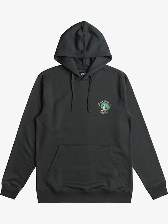 Surf Service Po Φούτερ με Κουκούλα Slate Green
