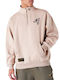 New Era Men's Sweatshirt Beige