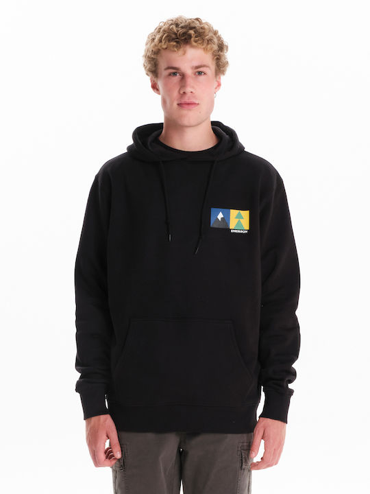 Emerson Emerson Sweatshirt mit Kapuze Schwarz 2...