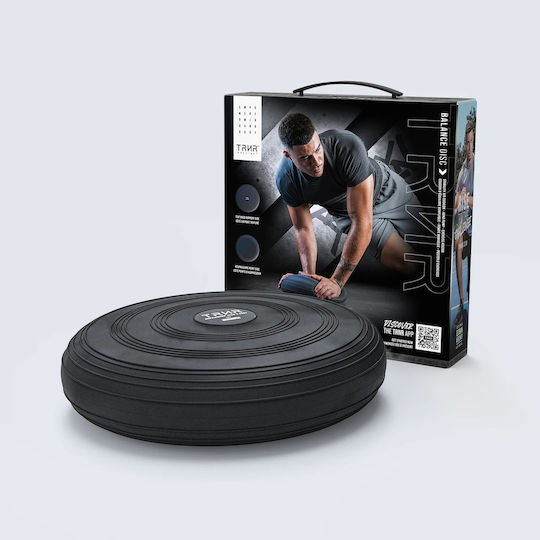 TRNR Balance Cushion Black With Diameter 33cm
