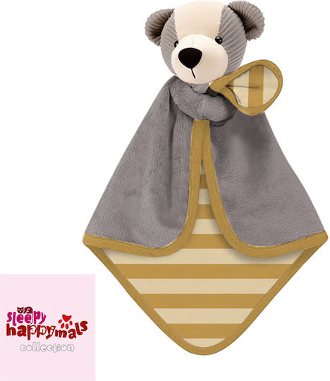 Happymals Πανάκι Μωρού Sweet Sleep: Bear Γκρι