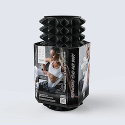 TRNR Κύλινδρος Μασάζ Μαύρος 30cm