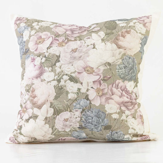 Borea Perna De Canapea Model 75 Din 100% Bumbac Ecru 45x45cm