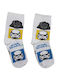 Disney Kids' Socks White