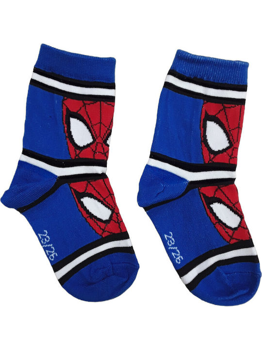 Disney Παιδικές Κάλτσες Spiderman Blue