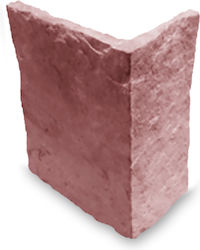 Mathios Stone Wall Cladding Universal Red