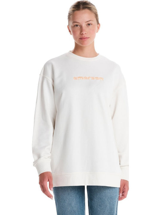 Damen Sweatshirt Off White