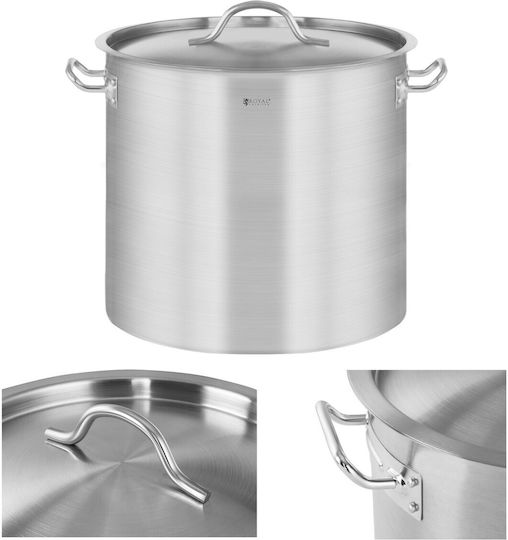 Royal Catering Ανοξείδωτη Κατσαρόλα Μαρμίτα 25lt / 32cm