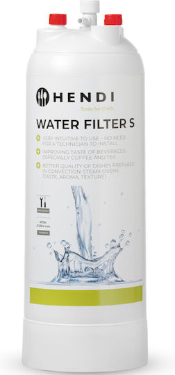 Hendi Ersatz-Wasserfilter für Waschmaschine aus Harz