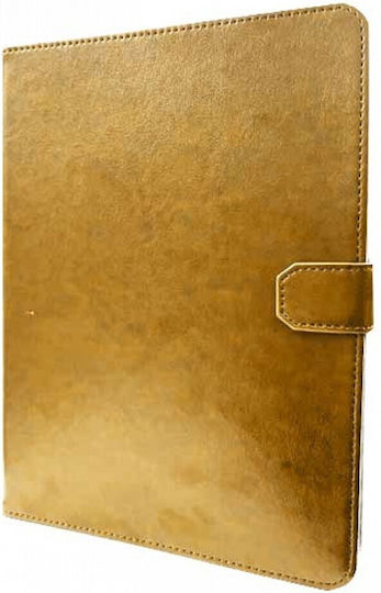 SiiPro Flip Cover Χρυσή (Universal 12)