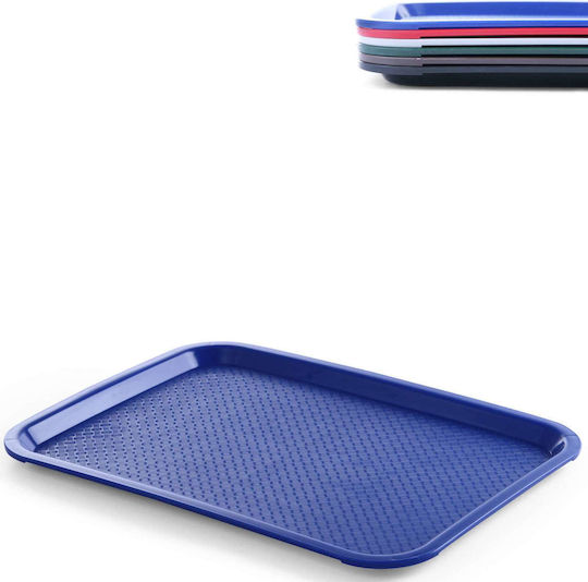 Polypropylene Fast Food Tray 35x45cm Blue