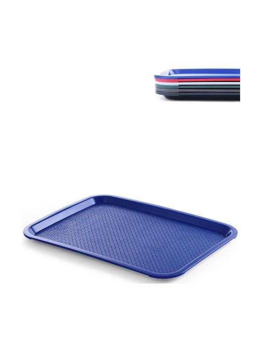 Polypropylene Fast Food Tray 30.5x41.5cm Blue