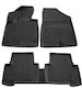 Umbrella Set Covorașe Față și Spate 4buc din Plastic pentru Hyundai Santa Fe 2012-2018 Negre