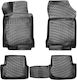 Umbrella Set Covorașe Față și Spate 4buc din Furtun pentru Renault Laguna 2007-2015 Negre