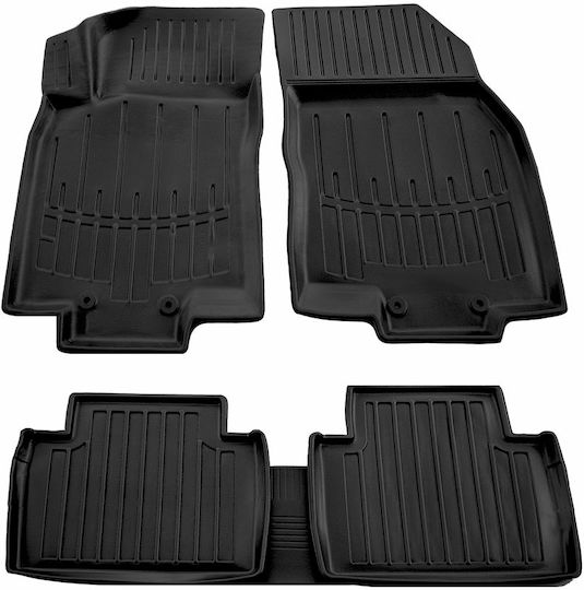 Umbrella Set Covorașe Față și Spate 4buc din Furtun pentru Nissan X-Trail 2014-2020 Negre